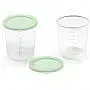KIT 4 COPOS DOSADORES PARA LEITE MATERNO 80ML - MATERN MILK