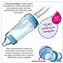 KIT 4 MAMADEIRAS FIRST BOTTLE AZUL OCEANO E 2 BICOS ADICIONAIS - MAM