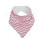 KIT COM 2 BABADORES BANDANA ROSA - BUBA