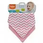 KIT COM 2 BABADORES BANDANA ROSA - BUBA