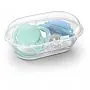 KIT COM 2 CHUPETAS ORTODNTICAS ULTRA AIR 0-6M AZUL COM VERDE - AVENT