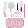 KIT CUIDADOS BABY COM ESTOJO ROSA - BUBA