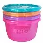 KIT DE POTES MULTIUSO 236ML COM 4 UNIDADES MENINA - SANA BABIES