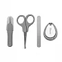 KIT MANICURE COM ESTOJO CINZA - CLINGO