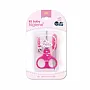 KIT MANICURE COM ESTOJO PRINCESA ROSA  - UNIK BABY