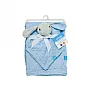 KIT NANINHA E MANTA INFANTIL COELHO AZUL - CLINGO