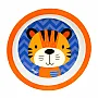 KIT PRATO E TIGELA INFANTIL TIGRE - CLINGO