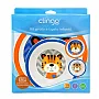 KIT PRATO E TIGELA INFANTIL TIGRE - CLINGO