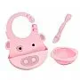 KIT TRS PEAS 100% SILICONE PORQUINHA ROSA - MARCUS & MARCUS