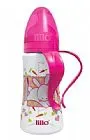 MAMADEIRA COM ALAS COELHINHA 300ML ROSA - LILLO