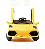 MINI VECULO CARRO ESPORTIVO MOTOR ELTRICO INFANTIL AMARELO  BABY STYLE