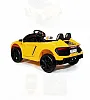 MINI VECULO CARRO ESPORTIVO MOTOR ELTRICO INFANTIL AMARELO  BABY STYLE