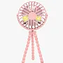 MINI VENTILADOR PARA BERO E CARRINHO ROSA -  BUBA