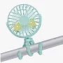 MINI VENTILADOR PARA BERO E CARRINHO AZUL -  BUBA