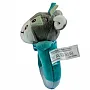 PELCIA CHOCALHO OVAL VAQUINHA GELLY AZUL - CLINGO