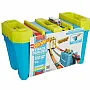 PISTA HOT WHEELS TRACK BUILDER UNLIMITED KIT CAIXA DE VELOCIDADE AZUL - MATTEL