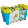 PISTA HOT WHEELS TRACK BUILDER UNLIMITED KIT CAIXA DE VELOCIDADE AZUL - MATTEL