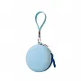 PORTA CHUPETA EM SILICONE AZUL - CLINGO