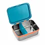 POTE BENTO BOX AO INOX HOT & COLD AZUL GUAXINIM BB1092 - FISHER PRICE