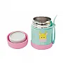 POTE TRMICO COM TALHER ANIMAL FUN GIRAFA 320ML - BUBA