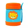 POTE TRMICO COM TALHER ANIMAL FUN LEO 320ML - BUBA