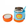 POTE TRMICO COM TALHER ANIMAL FUN LEO 320ML - BUBA