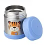 POTE TRMICO INOX 330ML TIGRE AZUL - CLINGO