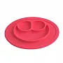 PRATINHO DE SILICONE ROSA - TURMINHA GUAR BABY