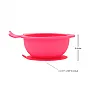 PRATO BOWL DE SILICONE ROSA - BUBA
