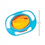 PRATO GIRO BOWL AZUL E LARANJA  - BUBA 
