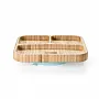 PRATO QUADRADO COM DIVISRIAS E VENTOSA AZUL BAMBU - FISHER PRICE