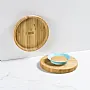 PRATO RASO COM VENTOSA BAMBU AZUL  - FISHER PRICE