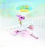 PROJETOR PORTTIL CALMANTE PARA BEBS BALEIA SUZI ROSA - TINY LOVE