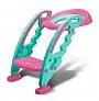 REDUTOR DE ASSENTO COM ESCADA ROSA COM VERDE - MULTIKIDS
