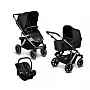 SALSA 4 DOLPHIN DIAMOND TRIO (CARRINHO + BEB CONFORTO TULIP + ADAPTADOR + MOISES) - ABC DESIGN