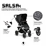 SALSA 4 DOLPHIN DIAMOND TRIO (CARRINHO + BEB CONFORTO TULIP + ADAPTADOR + MOISES) - ABC DESIGN