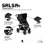 SALSA 4 DOLPHIN DIAMOND TRIO (CARRINHO + BEB CONFORTO TULIP + ADAPTADOR + MOISES) - ABC DESIGN