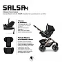 SALSA 4 DOLPHIN DIAMOND TRIO (CARRINHO + BEB CONFORTO TULIP + ADAPTADOR + MOISES) - ABC DESIGN