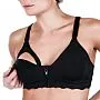  SOUTIEN AMAMENTAO COM ZIP  PRETO - DILADY
