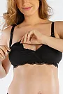 SOUTIEN TOP AMAMENTAO COM BOJO REMOVVEL PRETO - LOVE SECRET