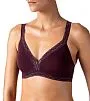 SOUTIEN TOP BRALETTE COM RENDA 51921 VINHO TANNAT - LIZ
