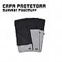 SUMMER FOOTMUFF (CAPA PROTETORA + SACO DE DORMIR) GRAPHITE GREY -ABC DESIGN