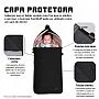 SUMMER FOOTMUFF (CAPA PROTETORA + SACO DE DORMIR) GRAPHITE GREY -ABC DESIGN