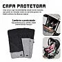 SUMMER FOOTMUFF (CAPA PROTETORA + SACO DE DORMIR) GRAPHITE GREY -ABC DESIGN