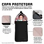 SUMMER FOOTMUFF (CAPA PROTETORA + SACO DE DORMIR) ROSE GOLD -ABC DESIGN
