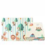 TAPETE BOSQUE ANIMADO DOBRVEL DUPLA FACE 180CM X 200CM X 1CM - IBIMBOO
