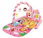 TAPETE DE ATIVIDADES E PIANO MUSICAL ROSA ANIMAIS - BABY STYLE