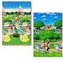 TAPETE DUPLA FACE TRIP DOBRADO PRINCESAS 1,80CM X 120CM - JOLITEX