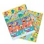 TAPETE INFANTIL DUPLA FACE ENROLADO SONHOS 1,80 X 1,50 - MARCUS & MARCUS