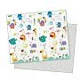 TAPETE INFANTIL DUPLA FACE ENROLADO DESCANSO 1,80 X 1,50 - MARCUS & MARCUS